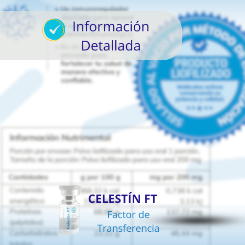 Información detallada del factor de transferencia